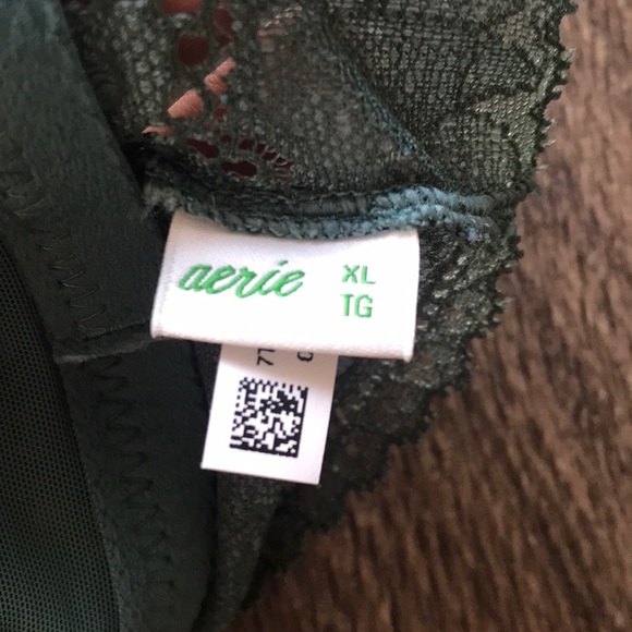 SOLD NWOT aerie Floral Lace Racer Back Bralette - Picture 10 of 10